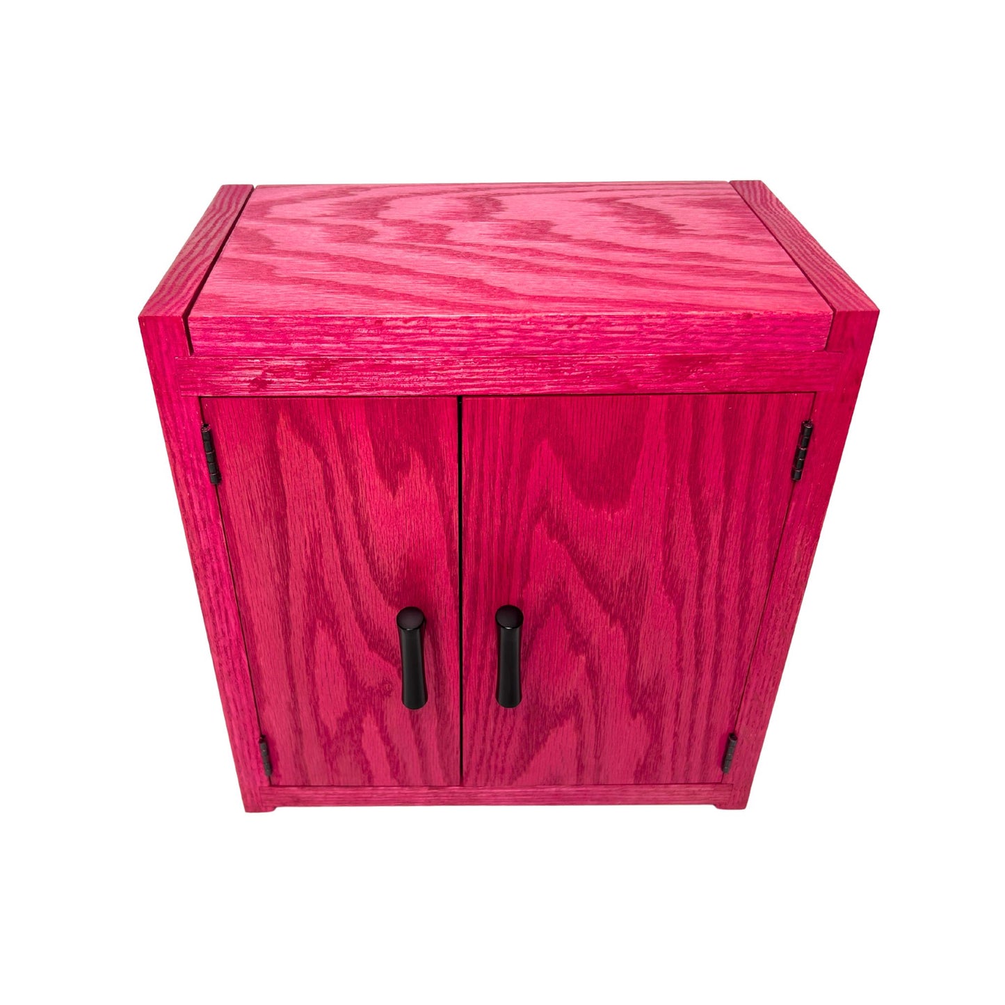 Stash Cabinet Kit | Stash Box with 3 Magnifying Jars + LED Light