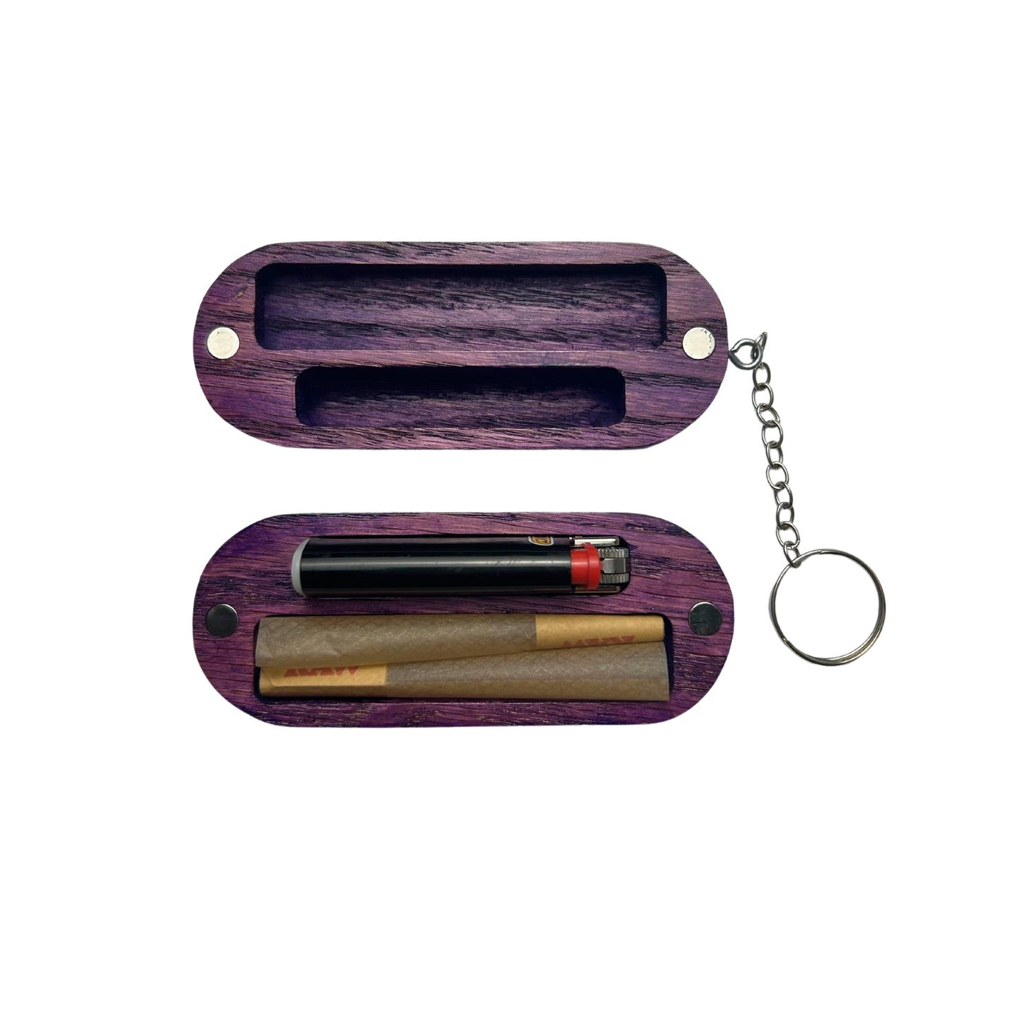Classic Size Joint Case Keychain | Pick Your Color Joint Case | Wood Joint Case