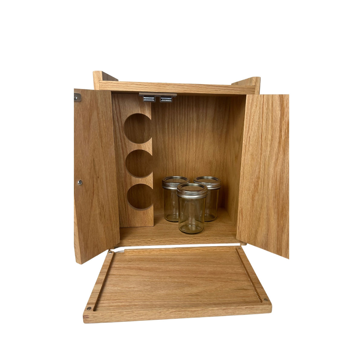 Large Stash Box | Hidden Storage | Rolling Tray