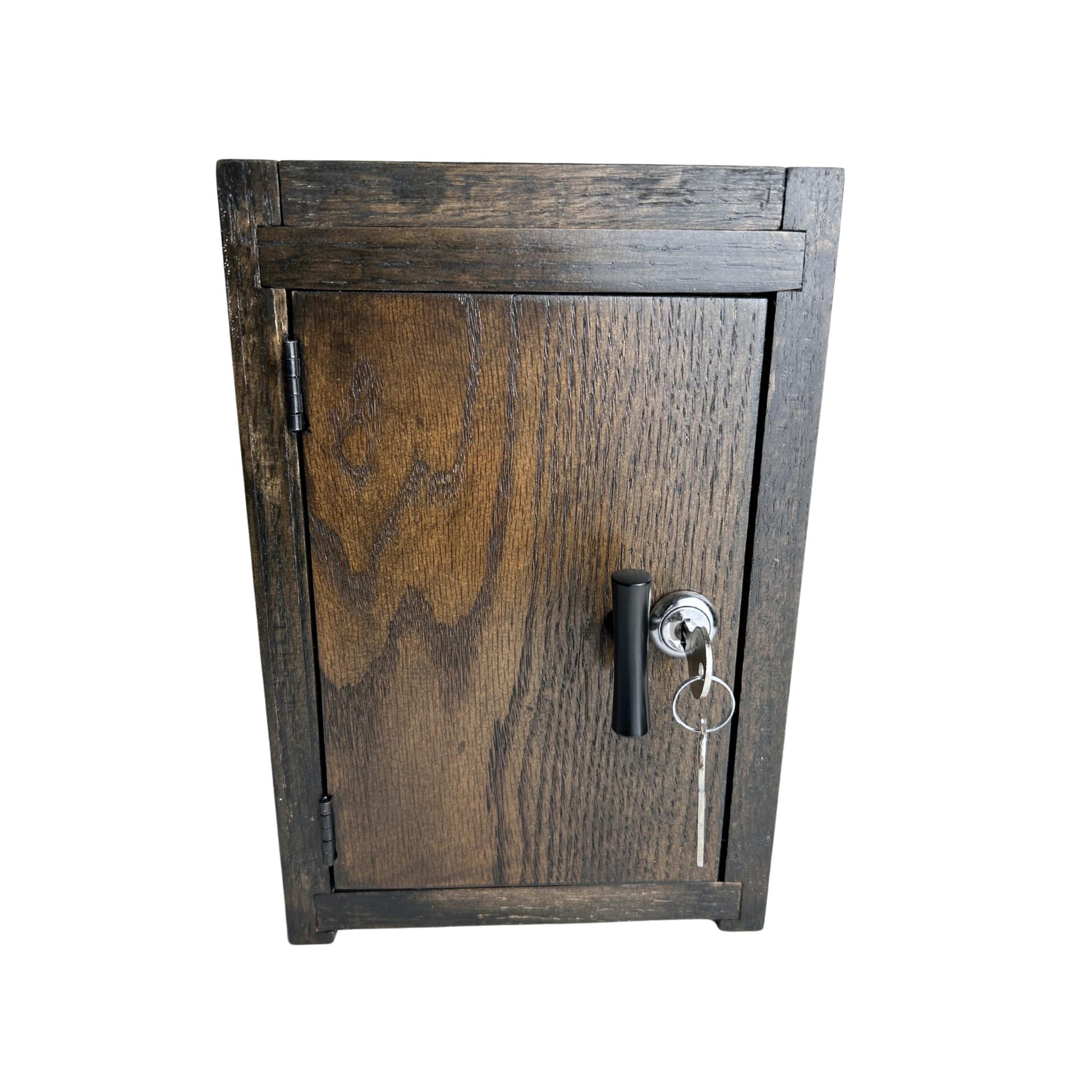Compact Home Decor cabinet displayed on a bedside table, keeping essentials organized while enhancing the room’s style.