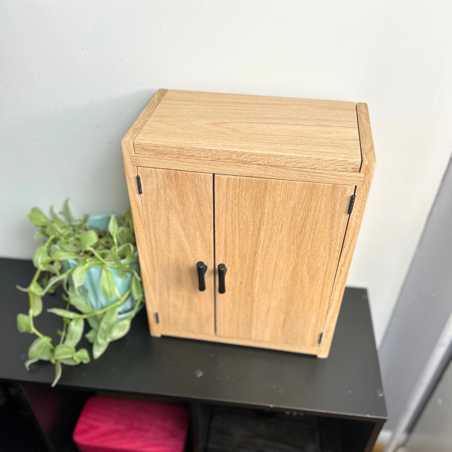 Big Stash Box Cabinet With Hidden Storage And Jars |  Stash Box Kit