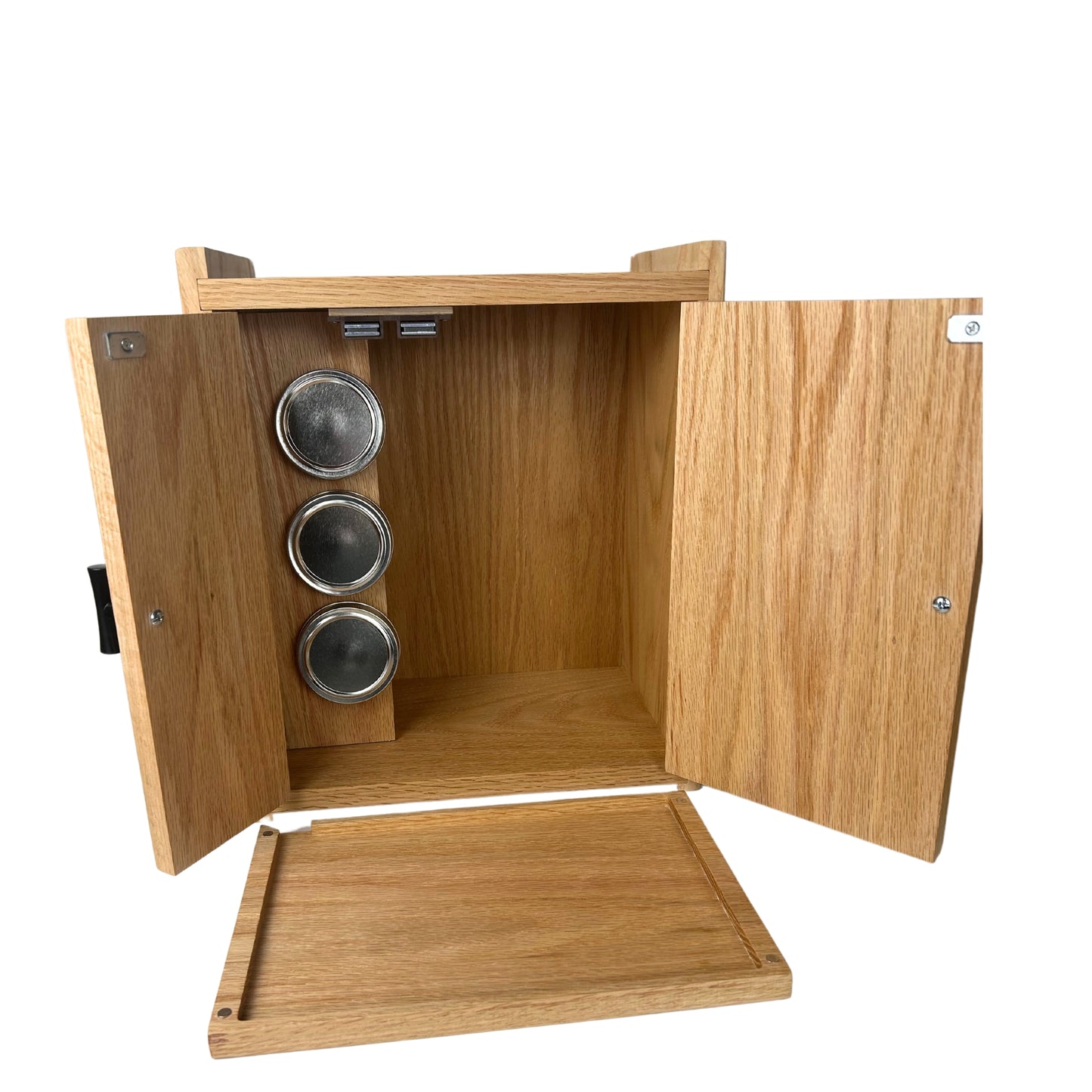 Big Stash Box Cabinet With Hidden Storage And Jars |  Stash Box Kit