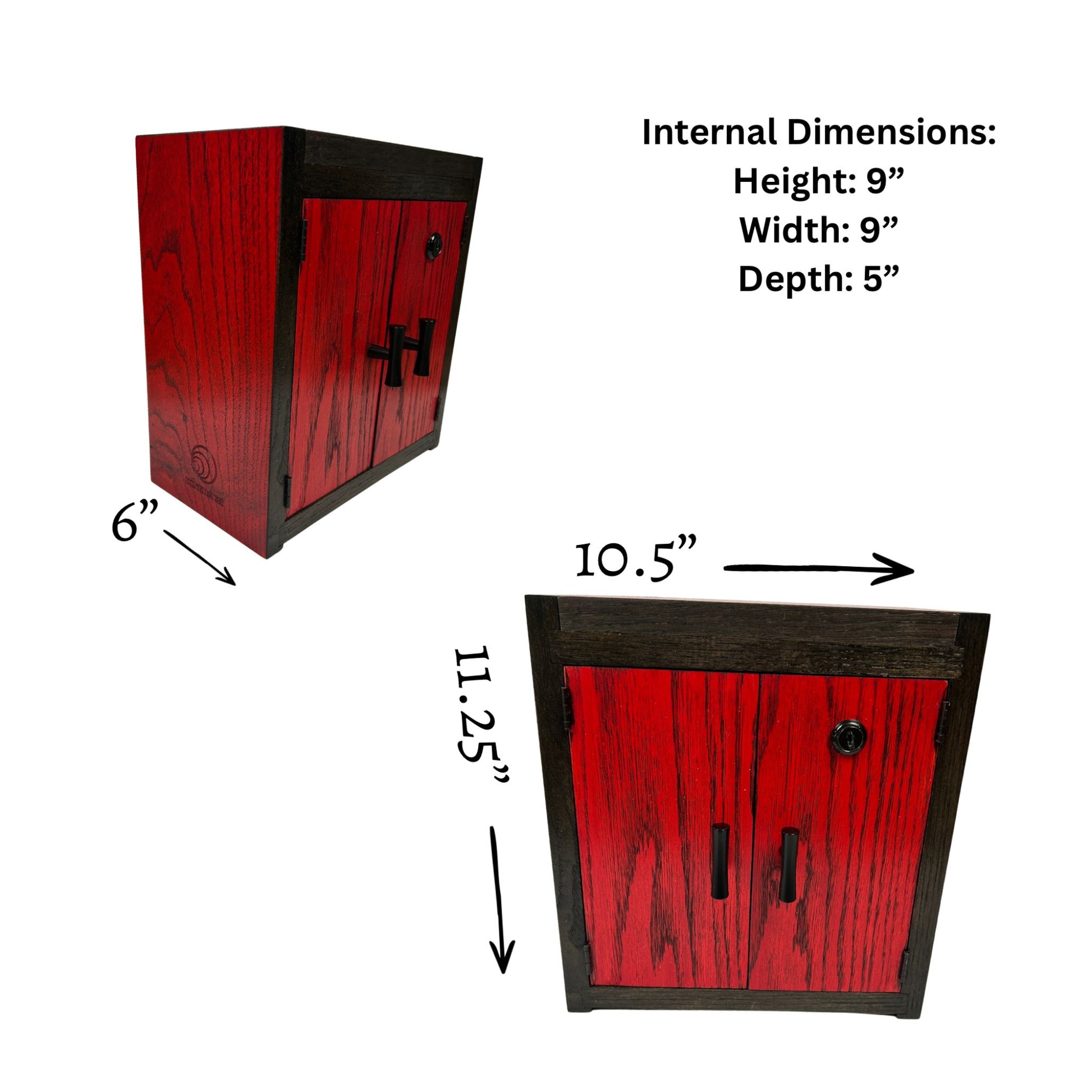 Premium Storage Organization setup with a hidden top compartment storing tools and small items out of sight.