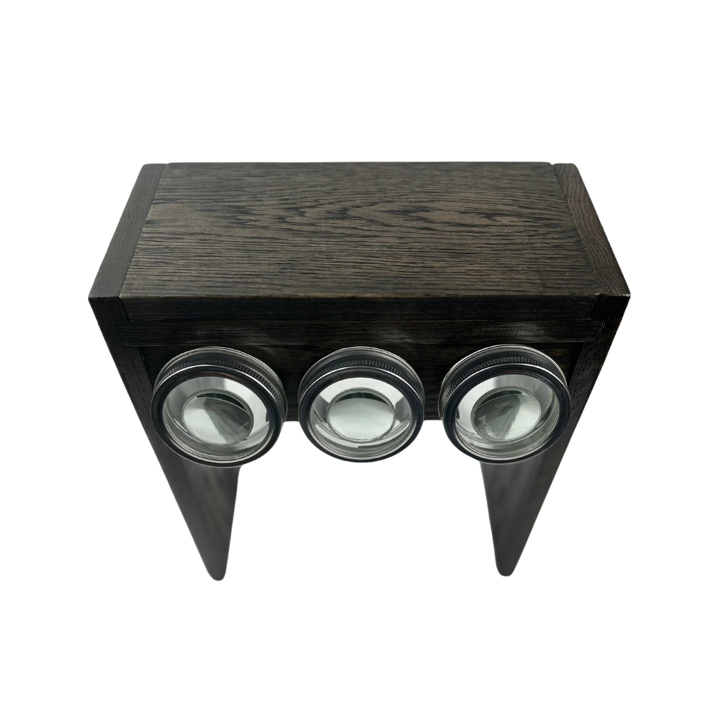 Secure Storage for Accessories: The Un Stash Box with its lid closed, emphasizing the secure storage it provides for joints, lighters, and other accessories.
