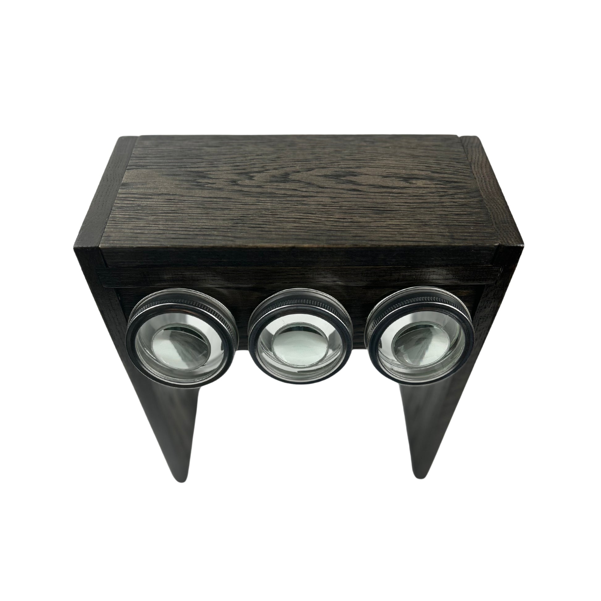 Secure Storage for Accessories: The Un Stash Box with its lid closed, emphasizing the secure storage it provides for joints, lighters, and other accessories.